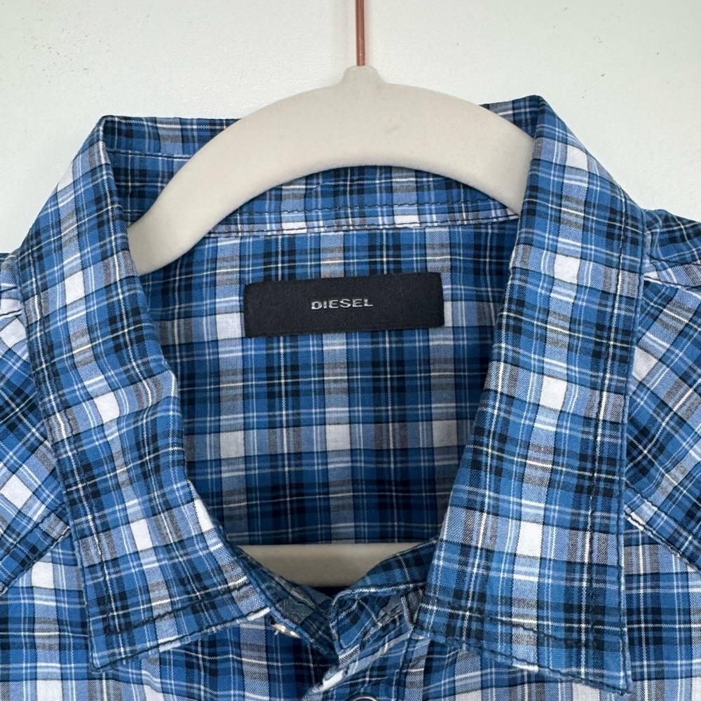 Diesel Men’s Cotton Short Sleeve - Picture 4 of 7